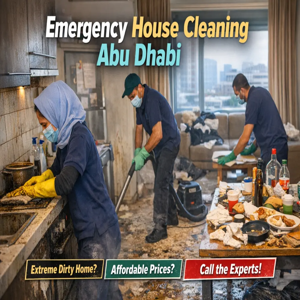 Emergency House Cleaning Abu Dhabi